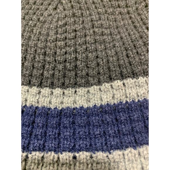 Beanie Mens Gray Blue - OS - Picture 2 of 4